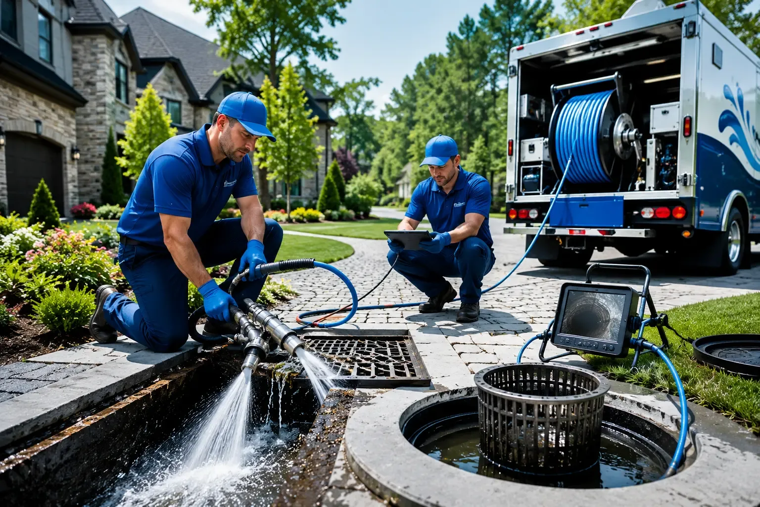 Local outdoor drain cleaning professionals in Rio, WI