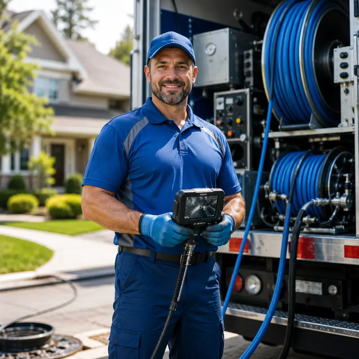 Local outdoor drain cleaning specialists in Rio, WI